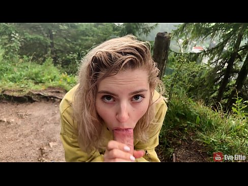 ❤️ Nighean a’ slugadh cum às deidh blowjob poblach - Eva Elfi ❌  Porno  leinn  ❌️❤